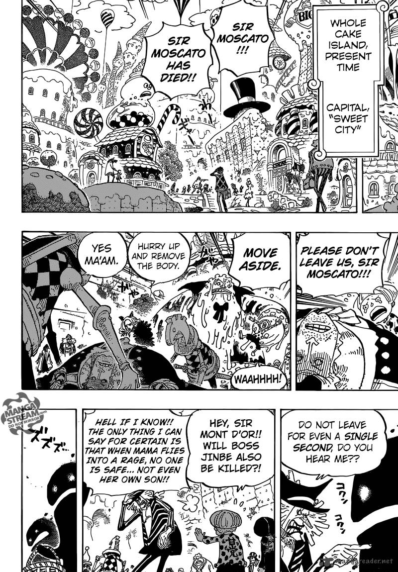 One Piece Chapter 830 - Page 8 in English
