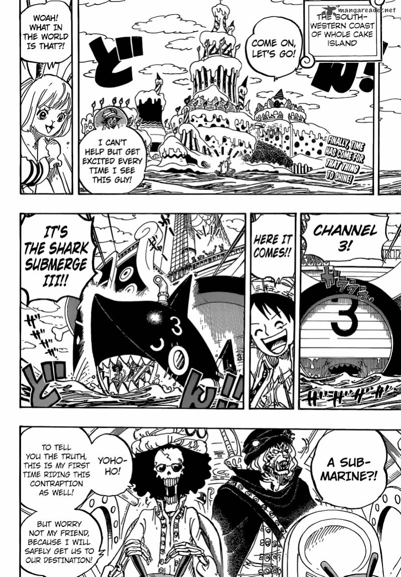 One Piece Chapter 831 - Page 4 in English
