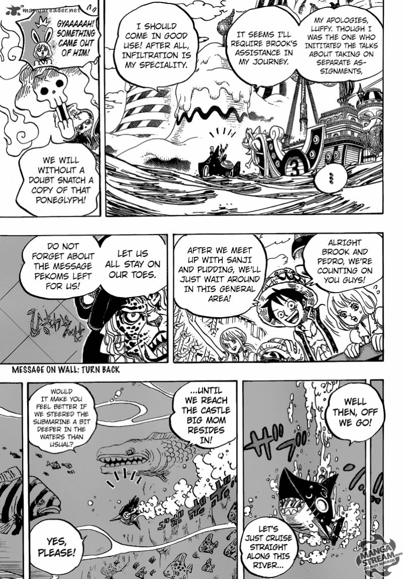 One Piece Chapter 831 - Page 5 in English