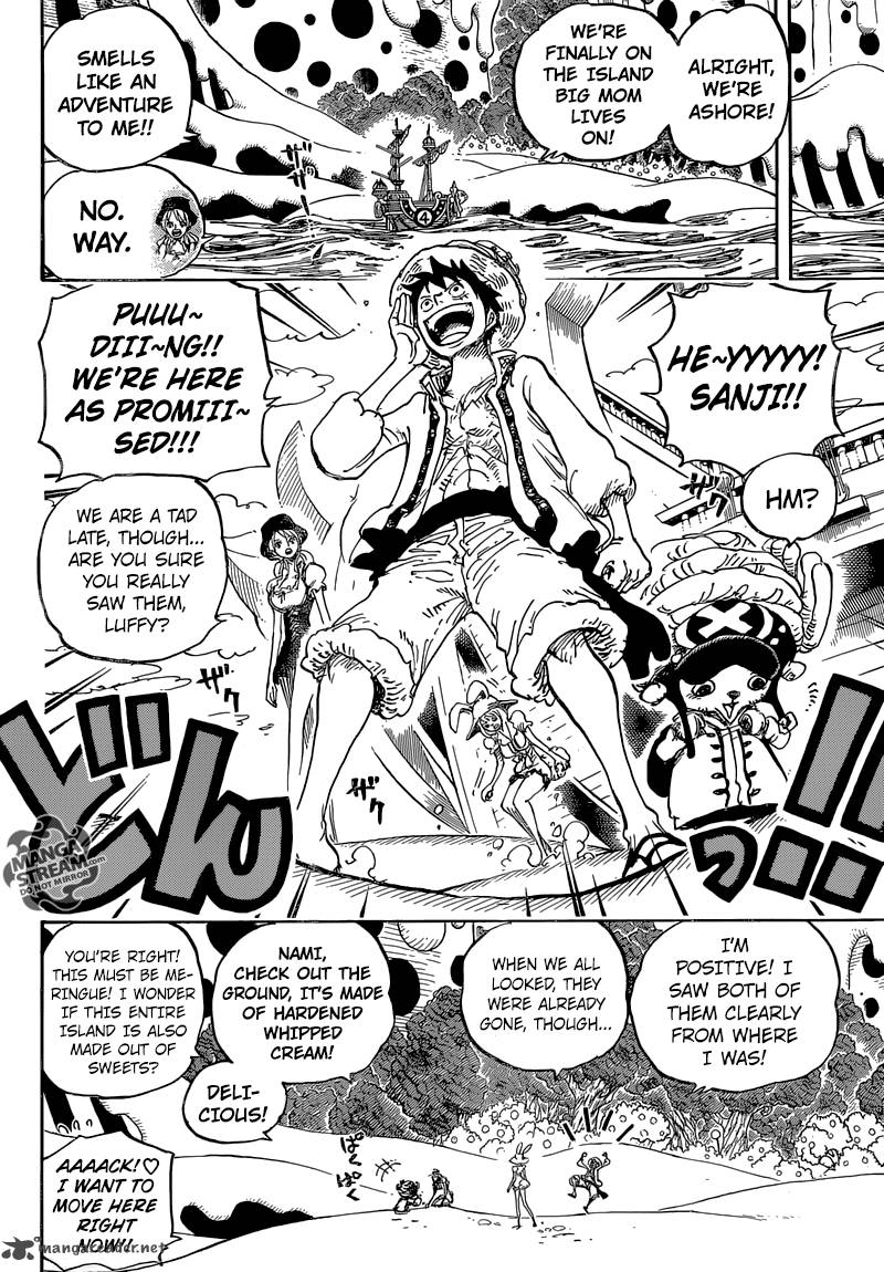 One Piece Chapter 831 - Page 6 in English