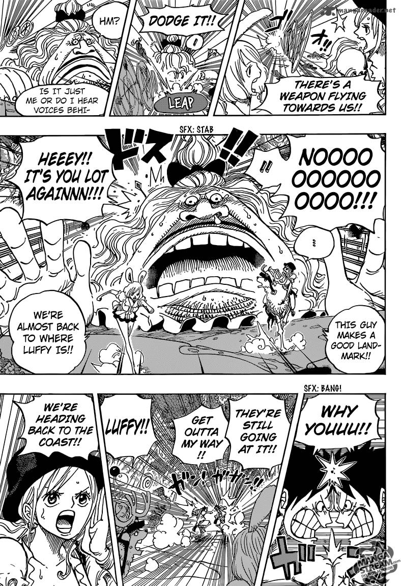One Piece Chapter 832 - Page 9 in English