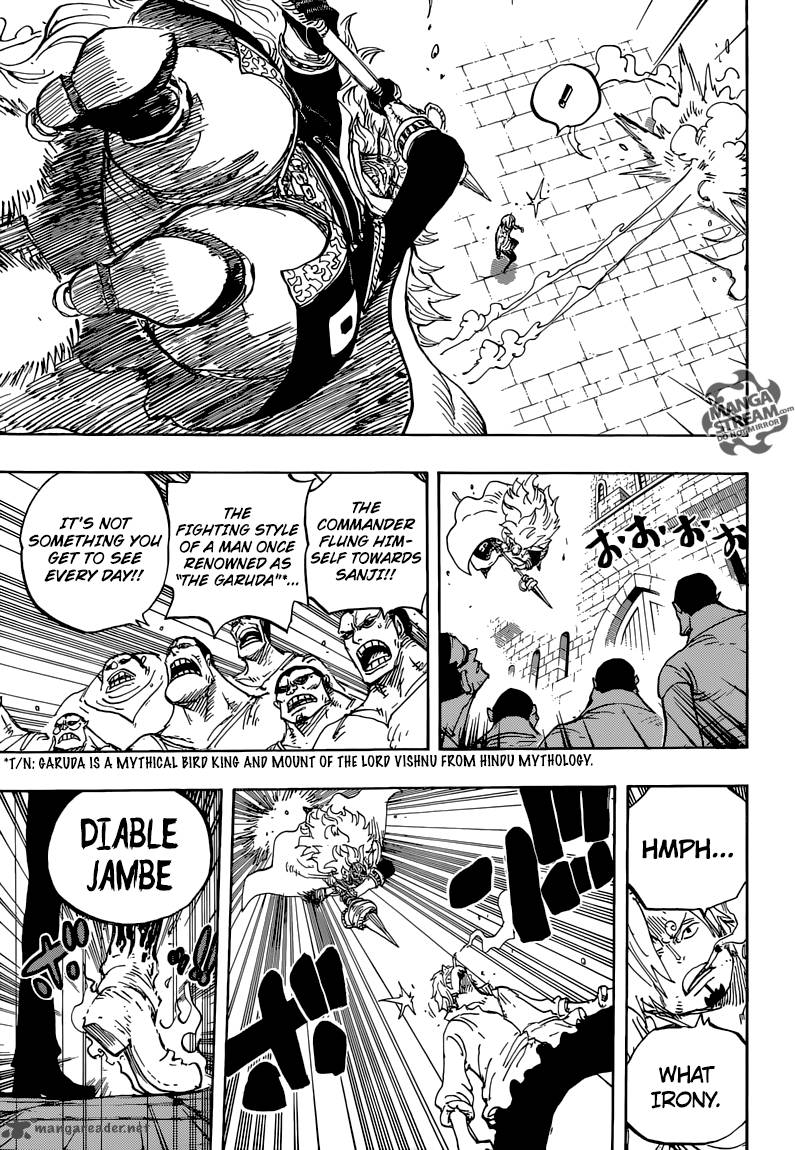 One Piece Chapter 833 - Page 14 in English