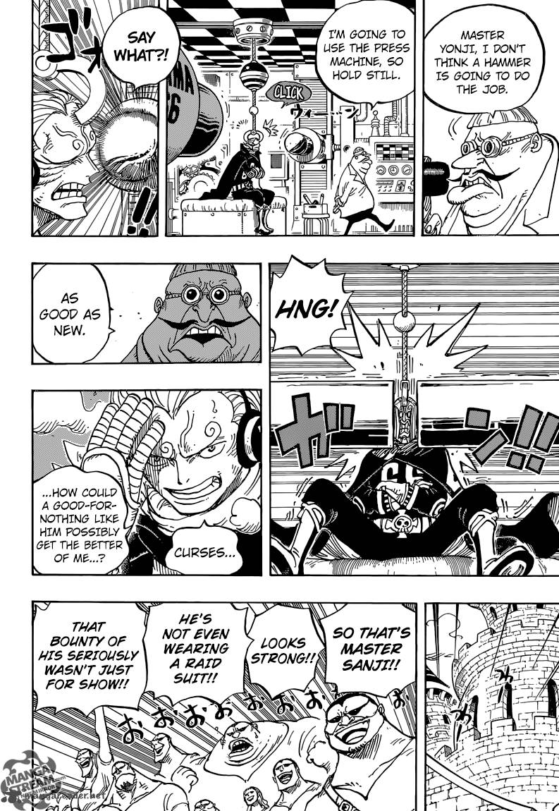One Piece Chapter 833 - Page 7 in English