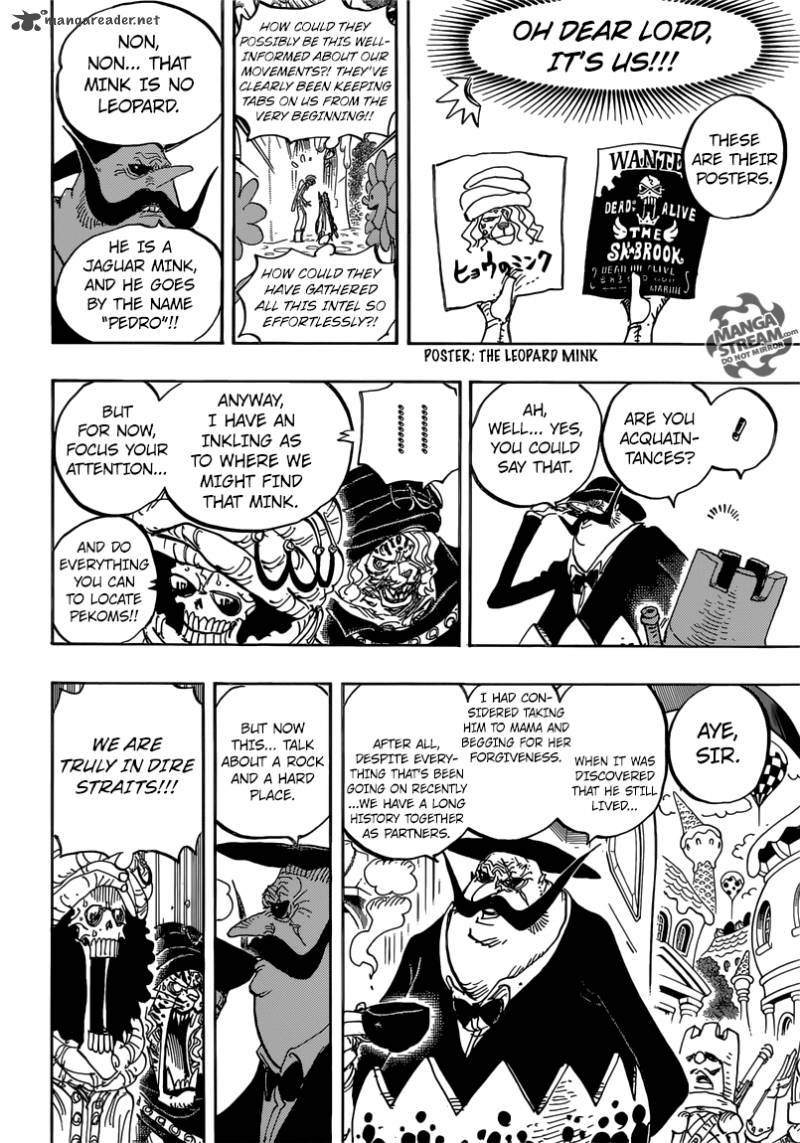 One Piece Chapter 834 - Page 10 in English