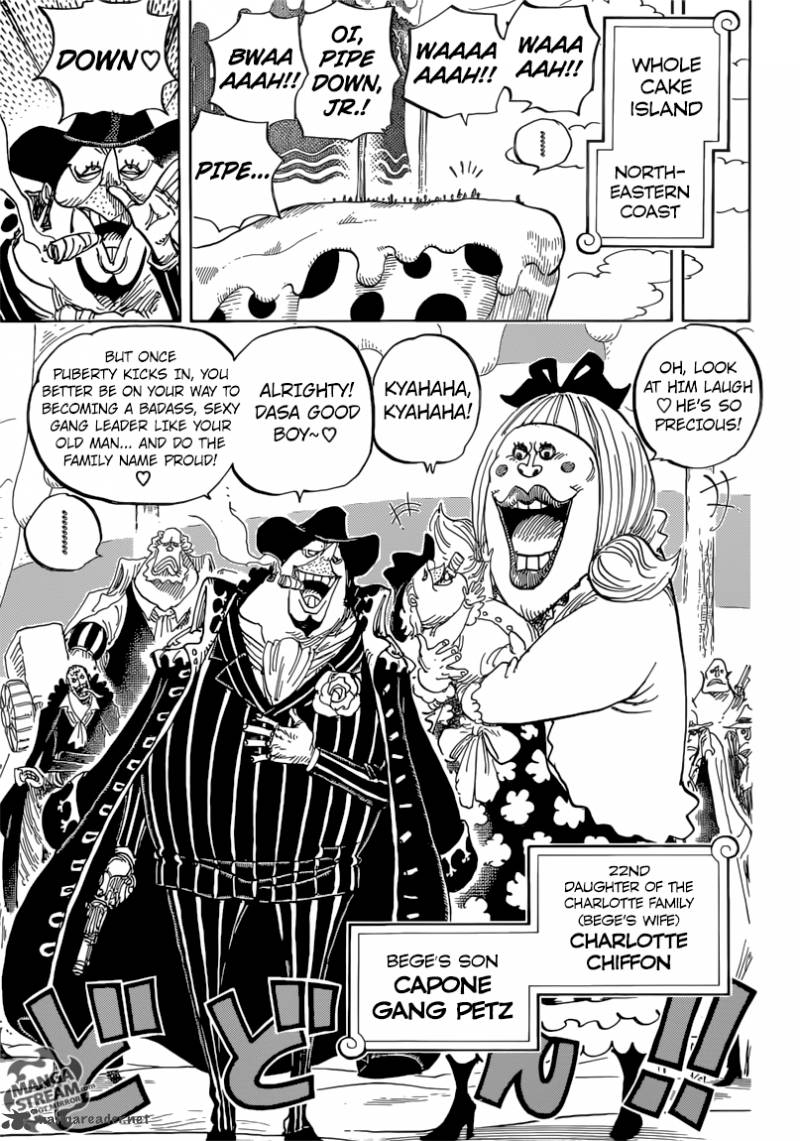 One Piece Chapter 834 - Page 11 in English