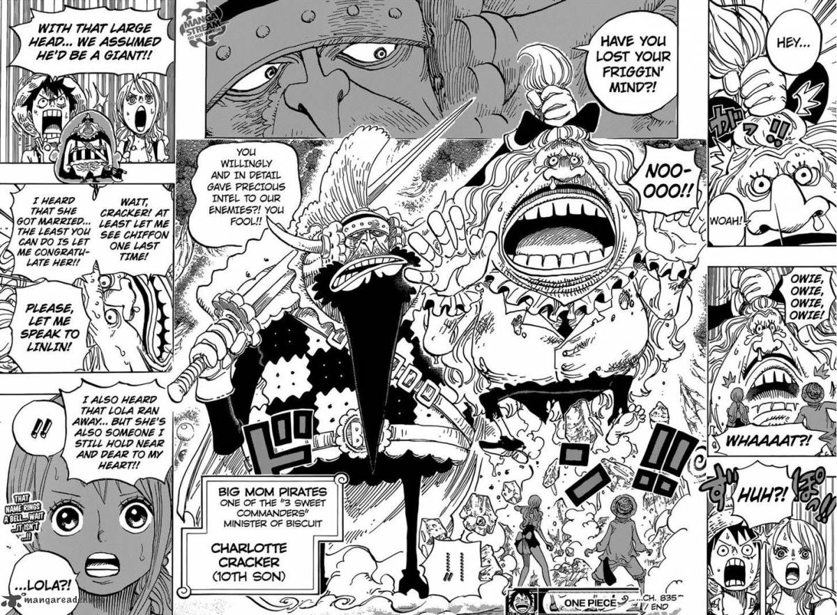 One Piece Chapter 835 - Page 20 in English
