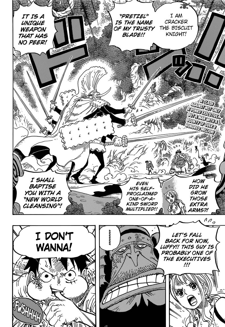 One Piece Chapter 837 - Page 4 in English