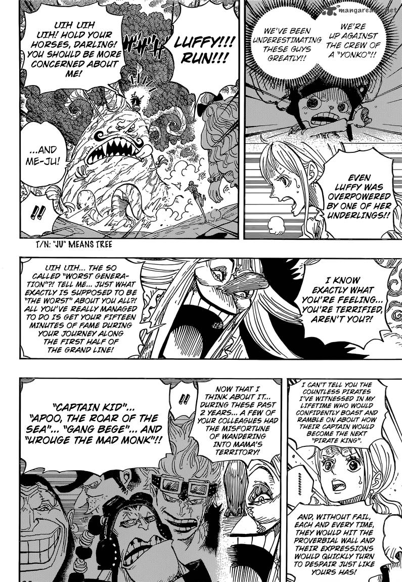 One Piece Chapter 837 - Page 9 in English