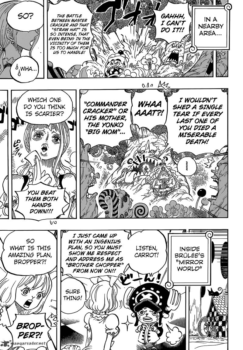 One Piece Chapter 838 - Page 11 in English