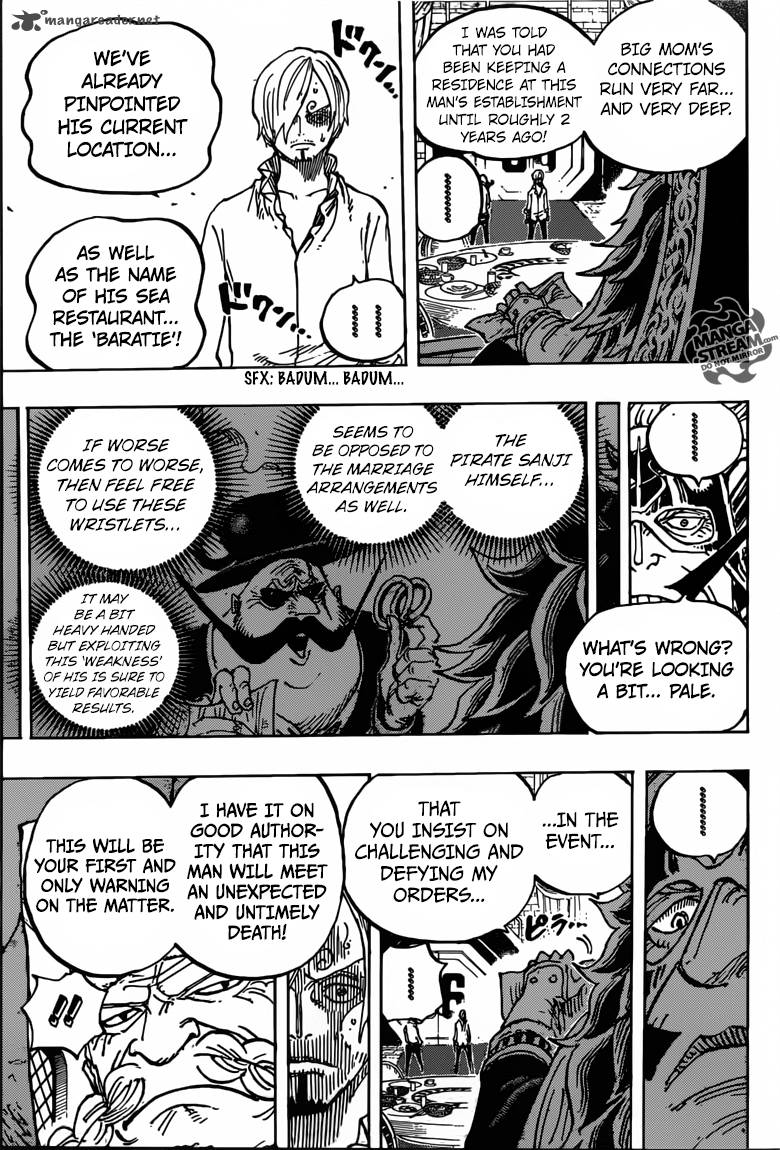 One Piece Chapter 839 - Page 12 in English