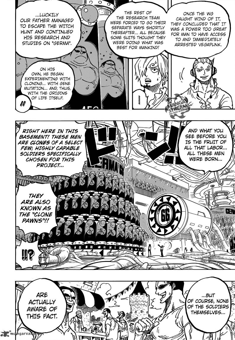 One Piece Chapter 840 - Page 6 in English