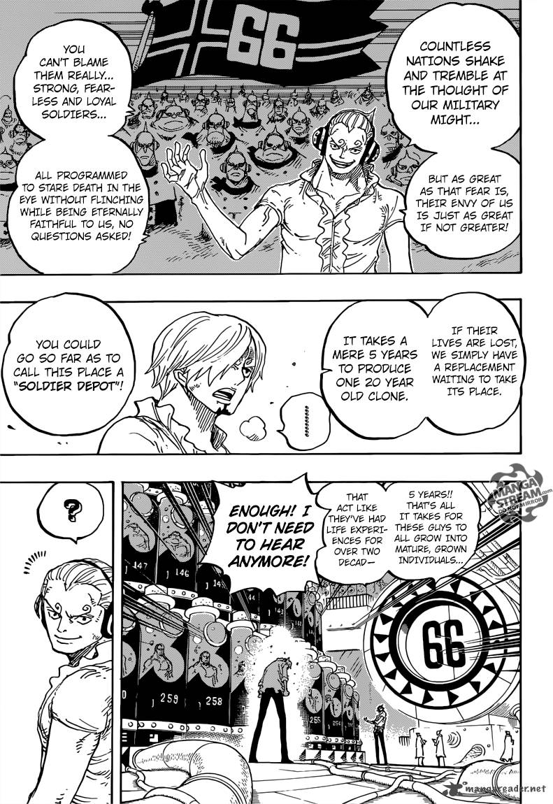 One Piece Chapter 840 - Page 7 in English
