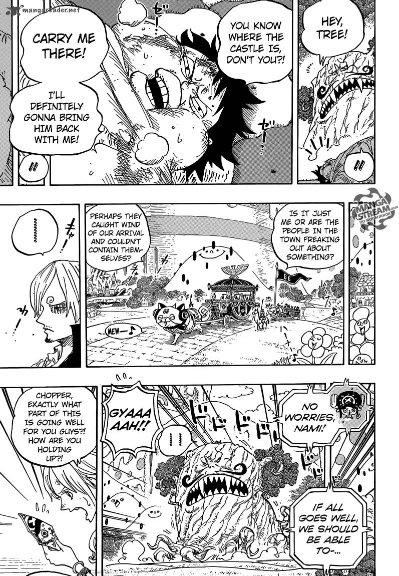One Piece Chapter 843 - Page 11 in English