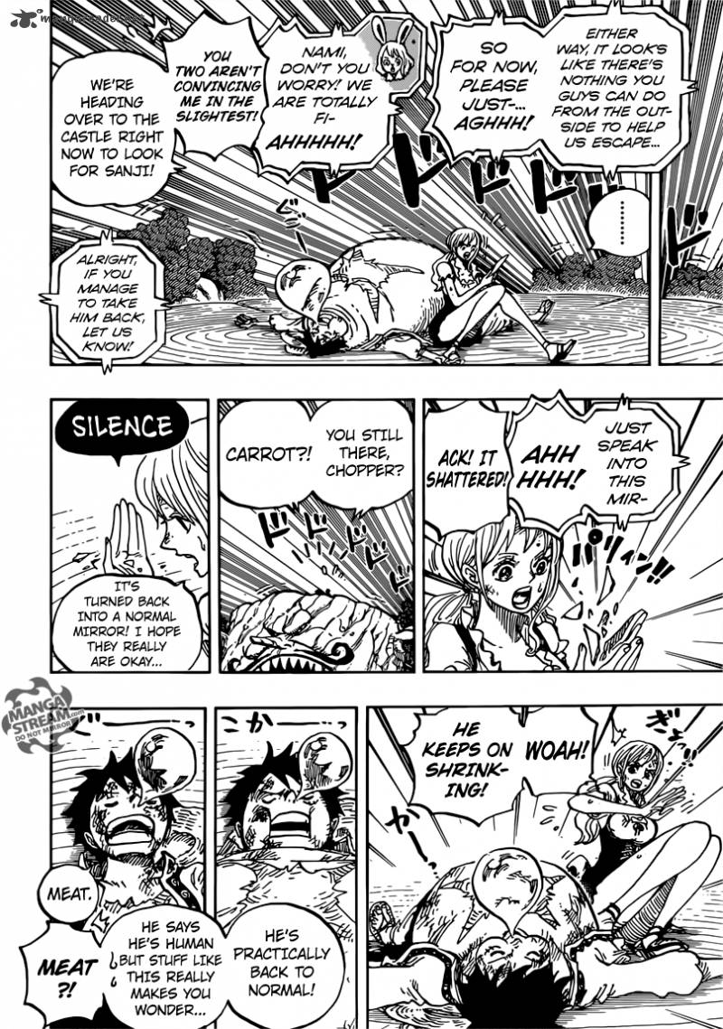 One Piece Chapter 843 - Page 12 in English