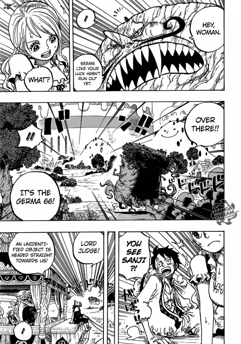 One Piece Chapter 843 - Page 13 in English