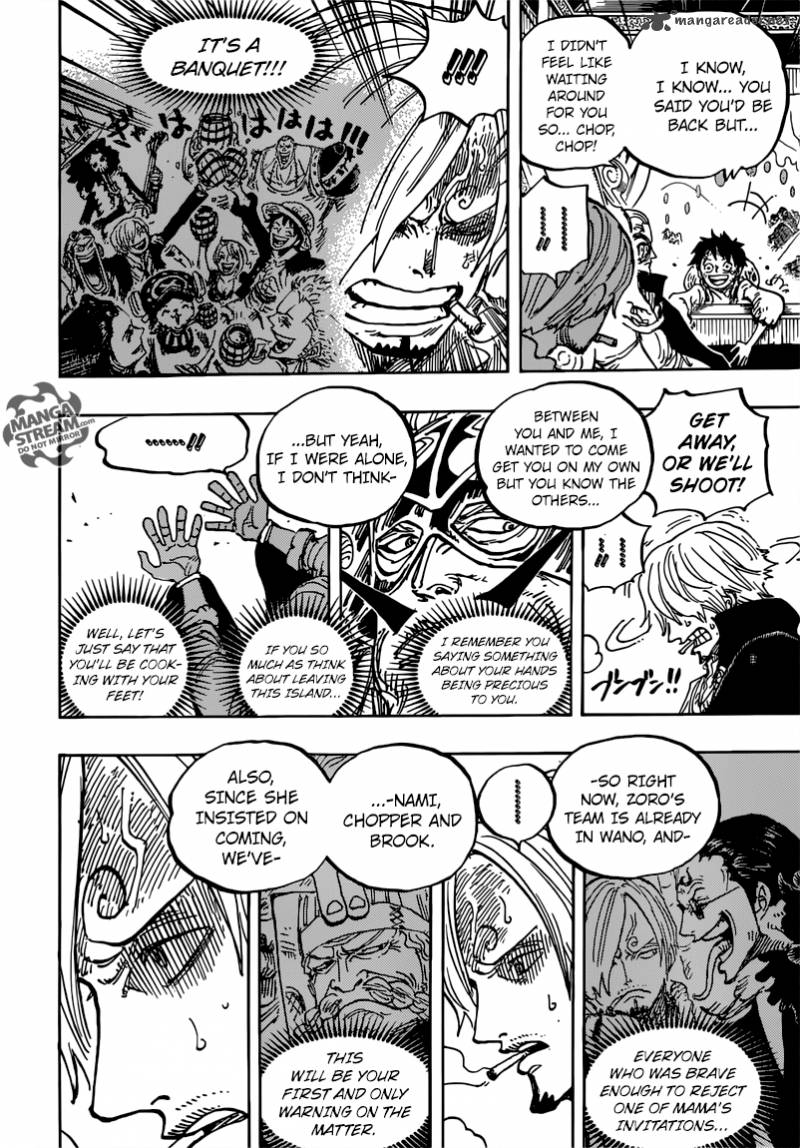 One Piece Chapter 843 - Page 16 in English