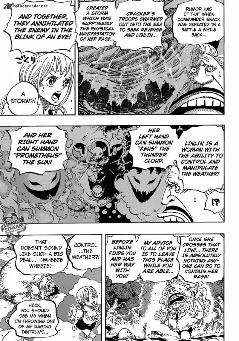 One Piece Chapter 843 - Page 9 in English