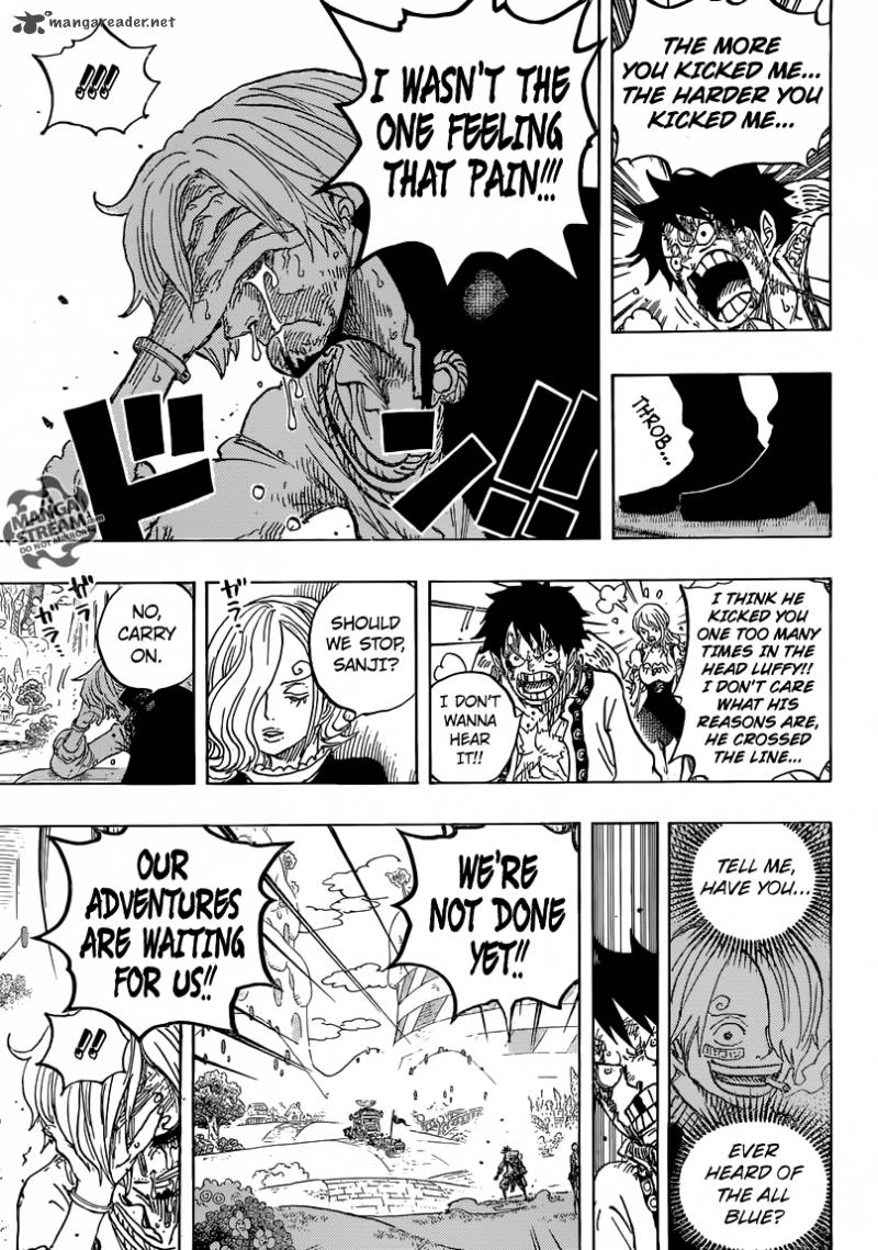 One Piece Chapter 844 - Page 17 in English