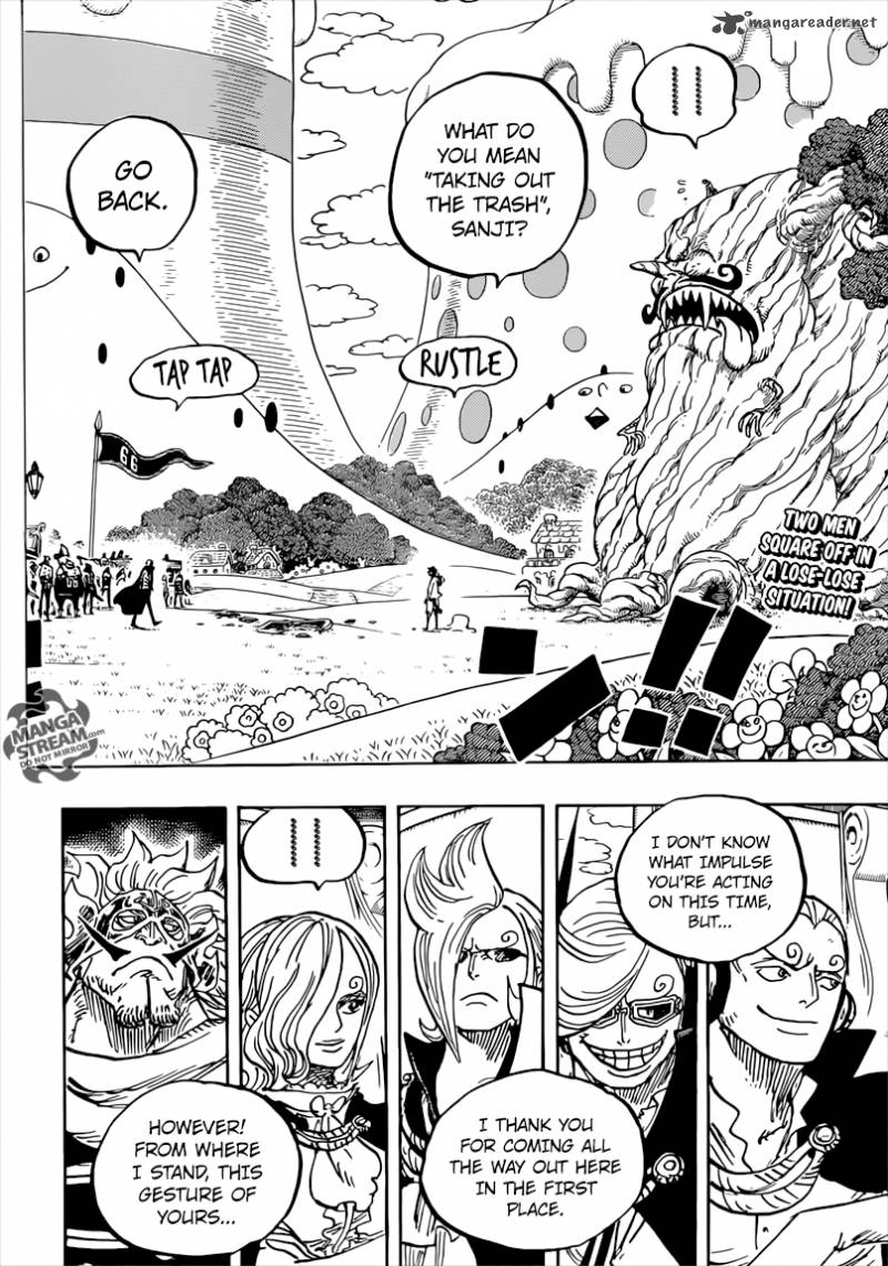 One Piece Chapter 844 - Page 4 in English