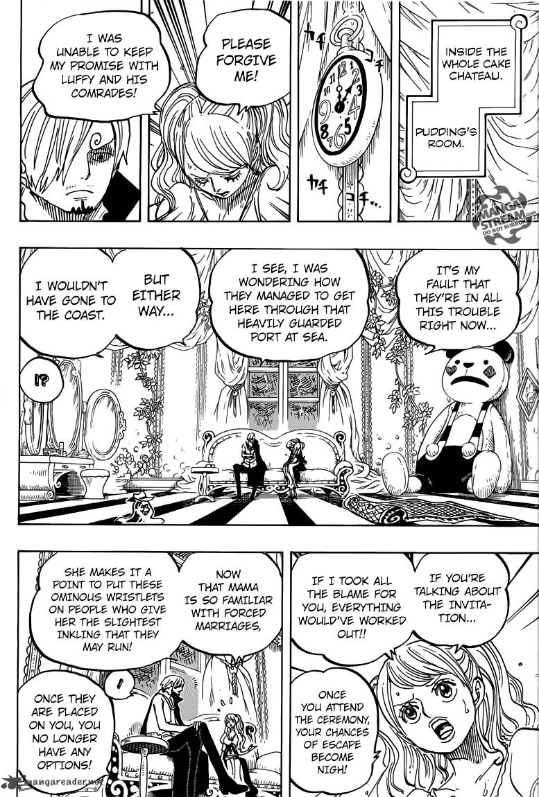 One Piece Chapter 845 - Page 12 in English
