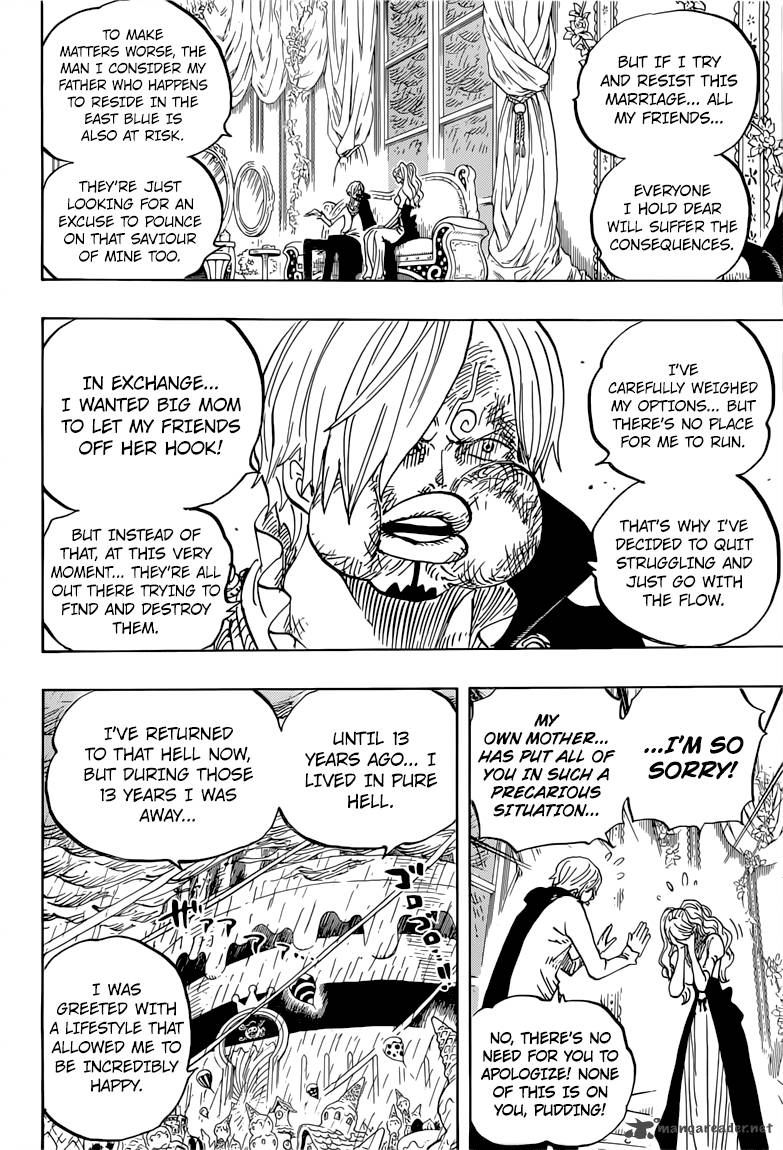 One Piece Chapter 845 - Page 14 in English