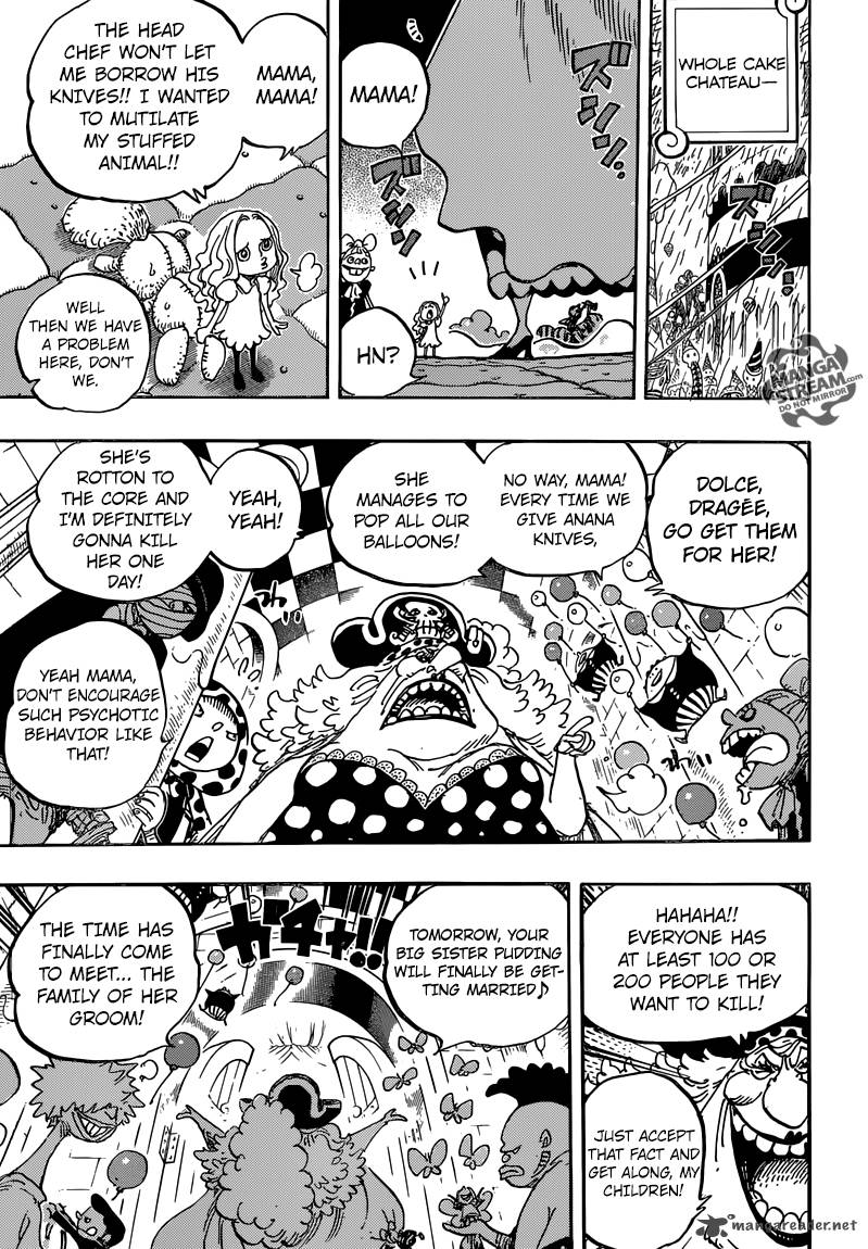 One Piece Chapter 845 - Page 8 in English