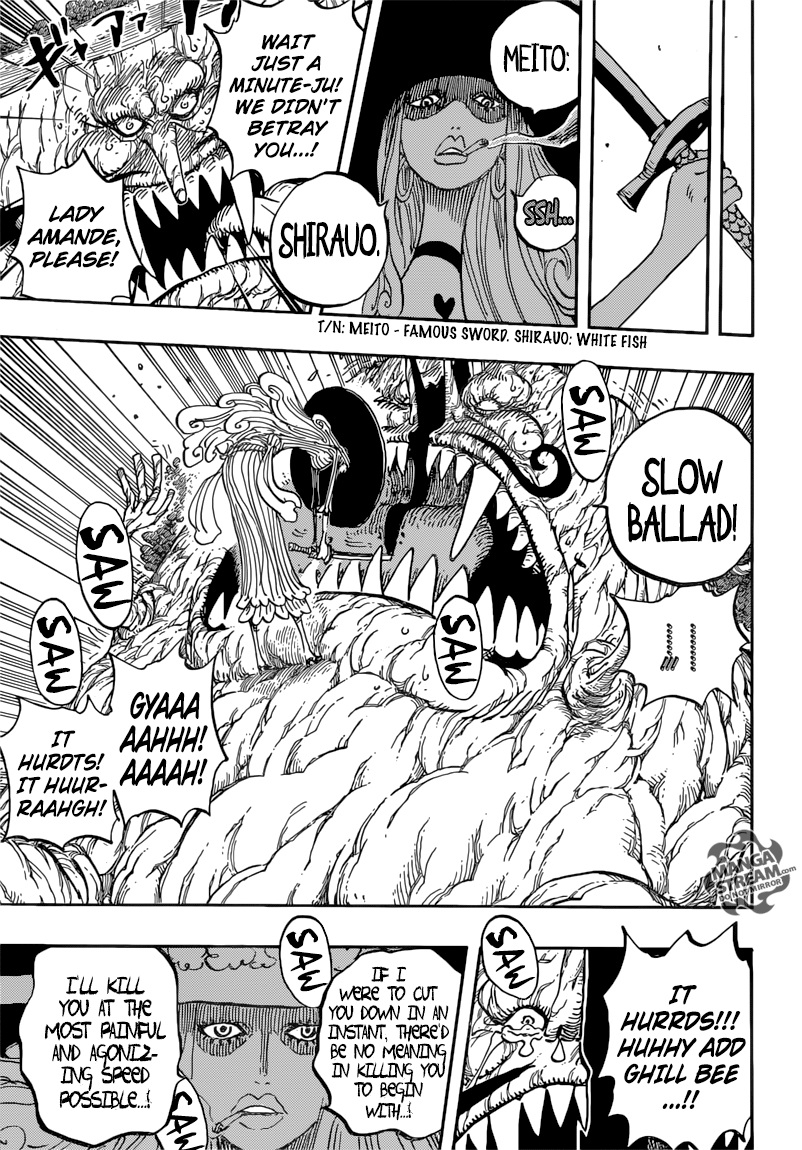 One Piece Chapter 846 - Page 5 in English