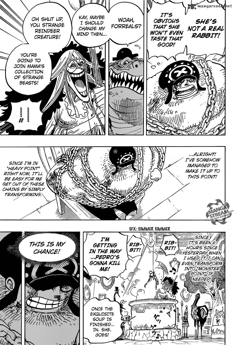 One Piece Chapter 847 - Page 5 in English