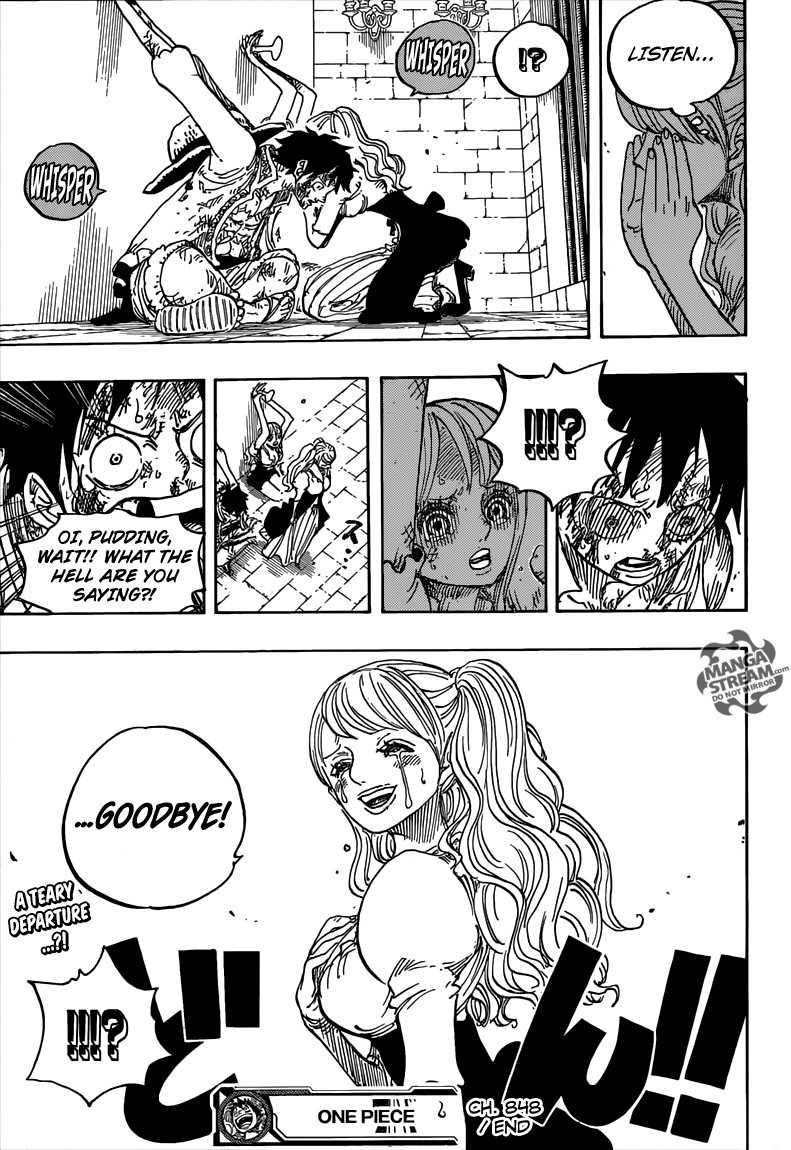 One Piece Chapter 848 - Page 18 in English