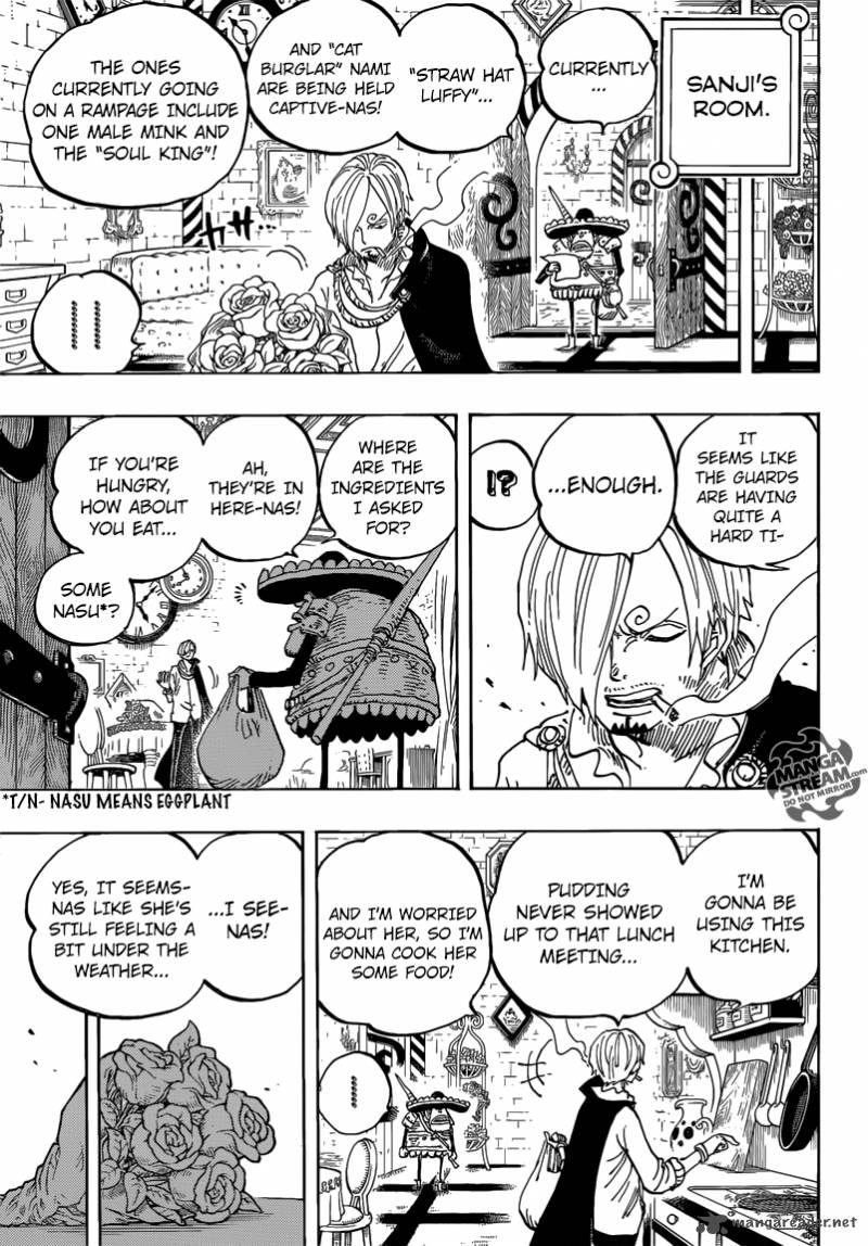 One Piece Chapter 849 - Page 13 in English