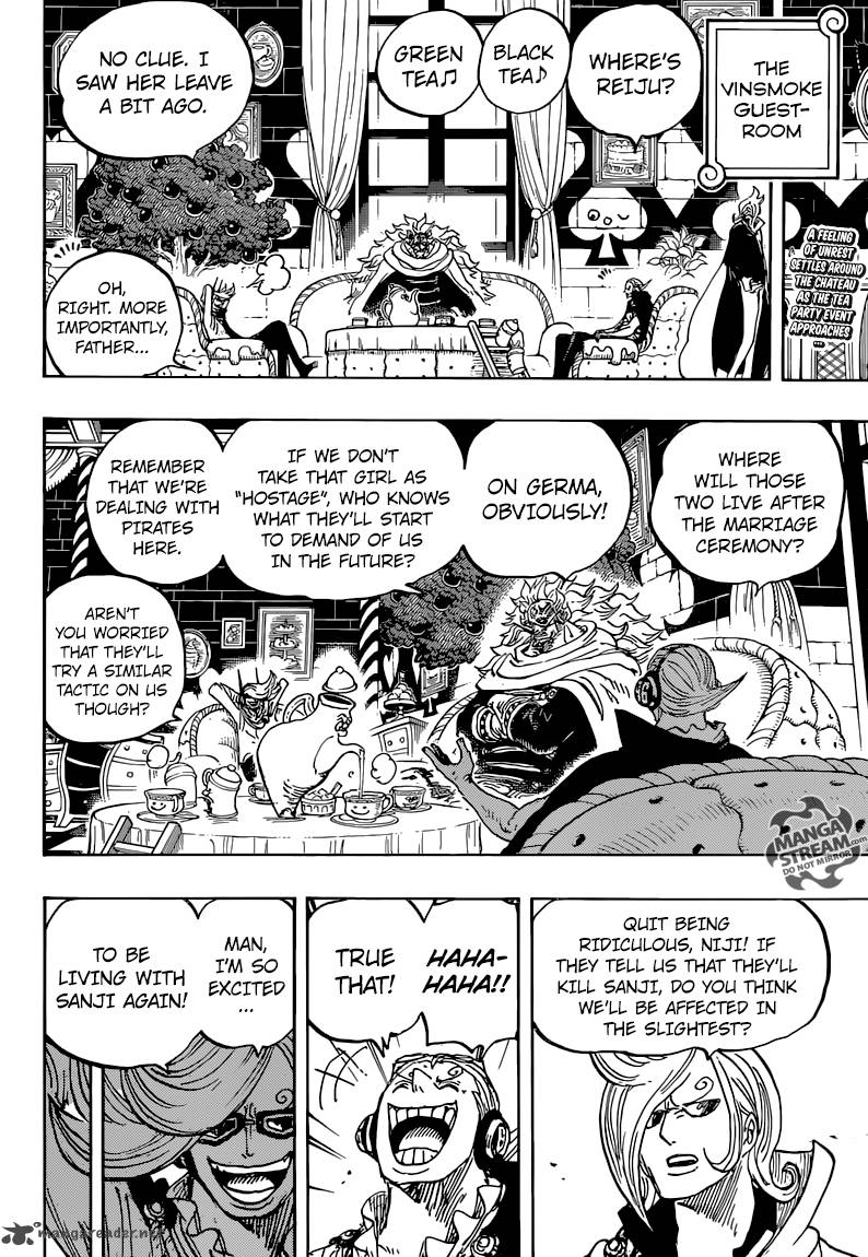One Piece Chapter 849 - Page 4 in English