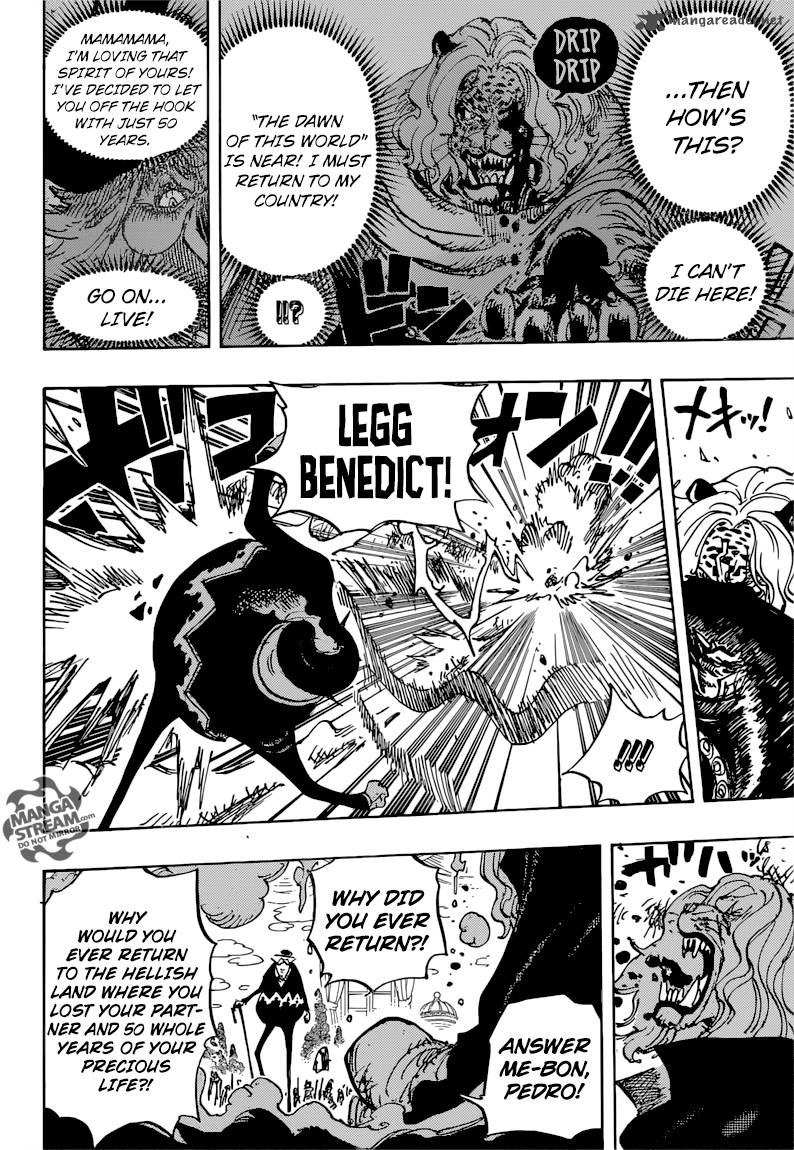 One Piece Chapter 850 - Page 11 in English