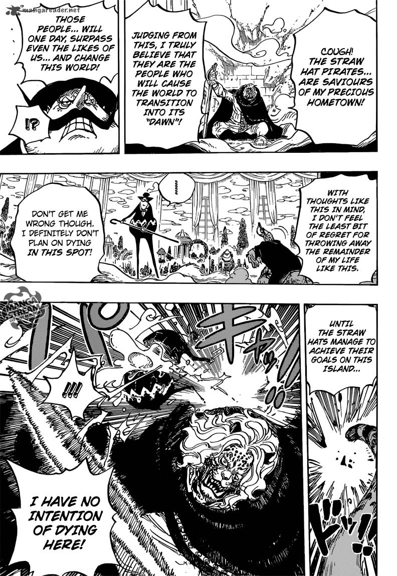 One Piece Chapter 850 - Page 12 in English
