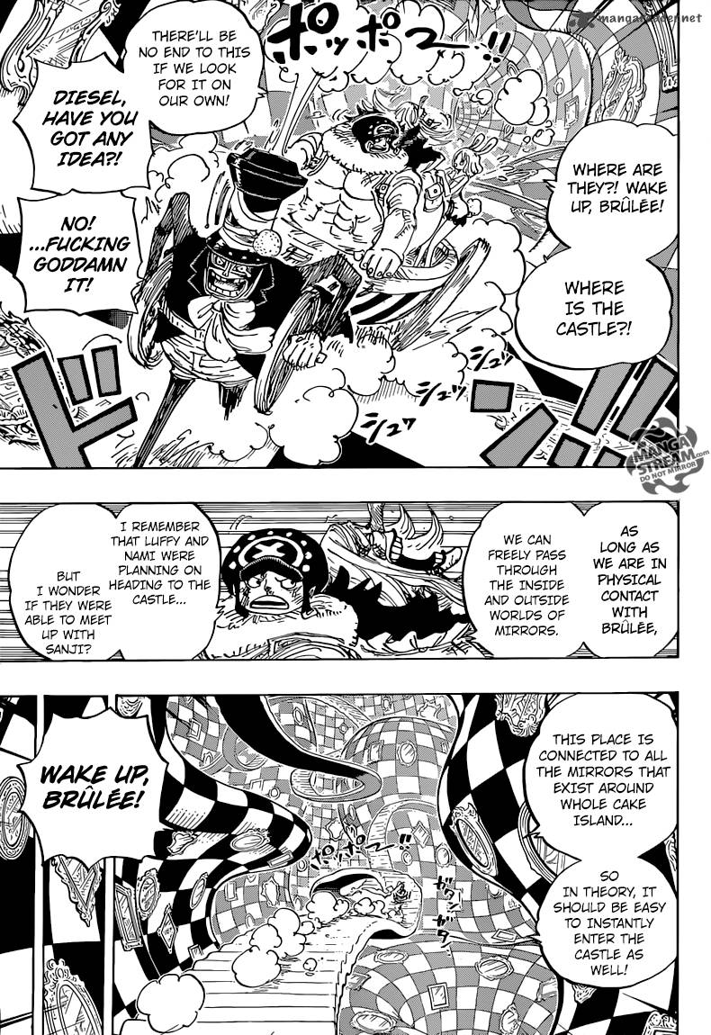 One Piece Chapter 850 - Page 4 in English