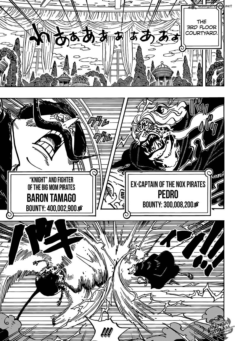 One Piece Chapter 850 - Page 8 in English