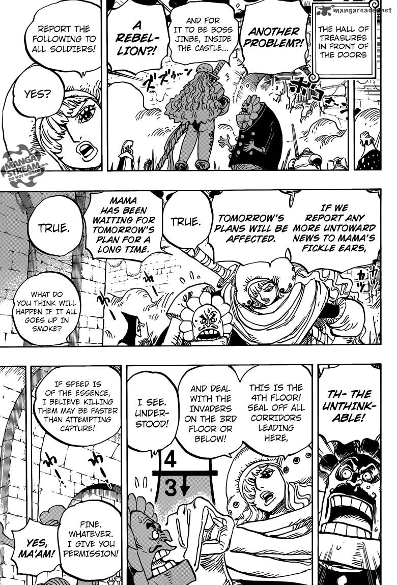 One Piece Chapter 852 - Page 15 in English