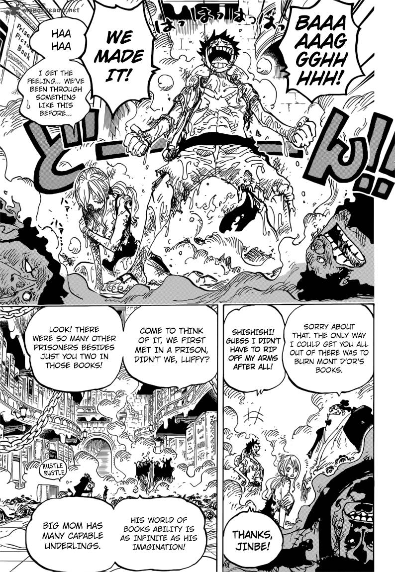 One Piece Chapter 852 - Page 5 in English