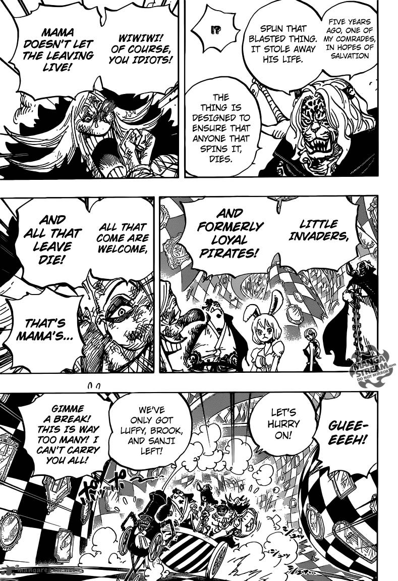 One Piece Chapter 854 - Page 6 in English