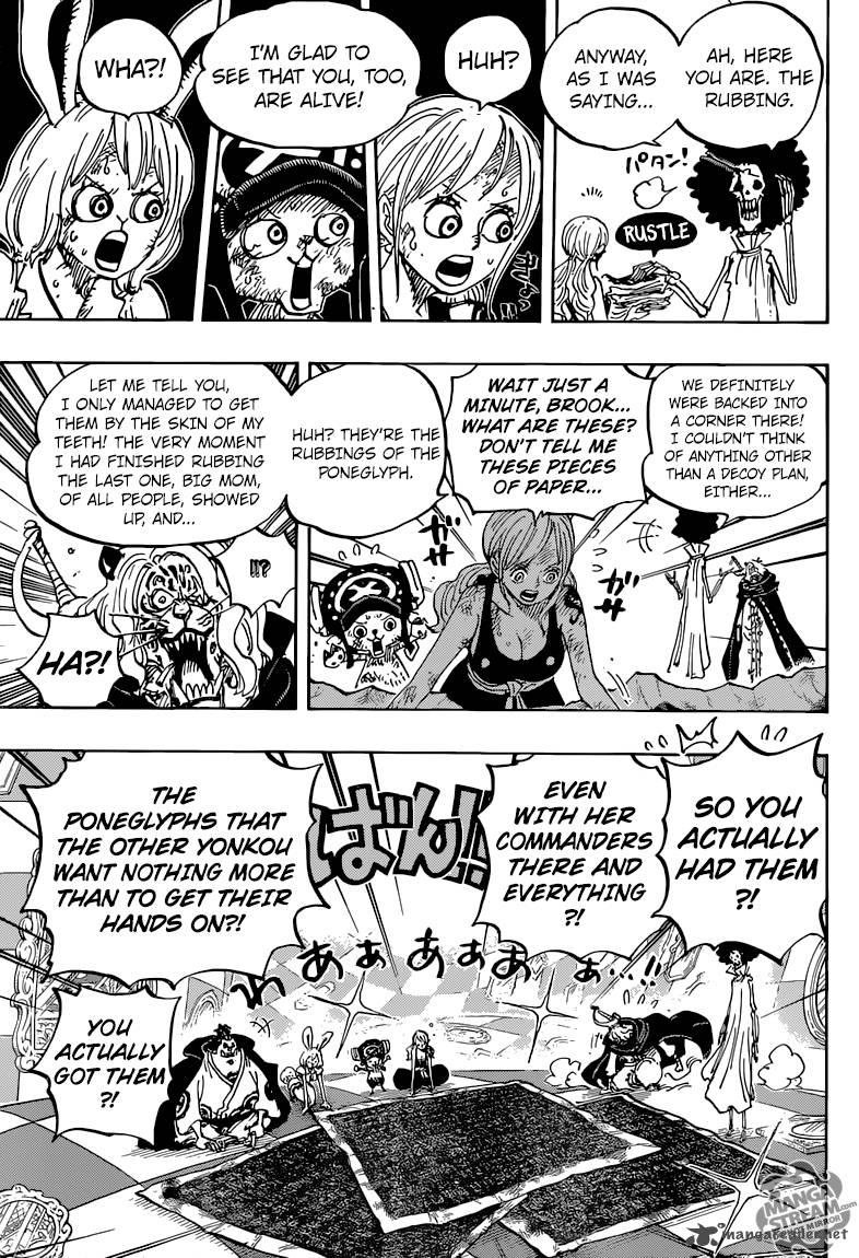 One Piece Chapter 855 - Page 14 in English