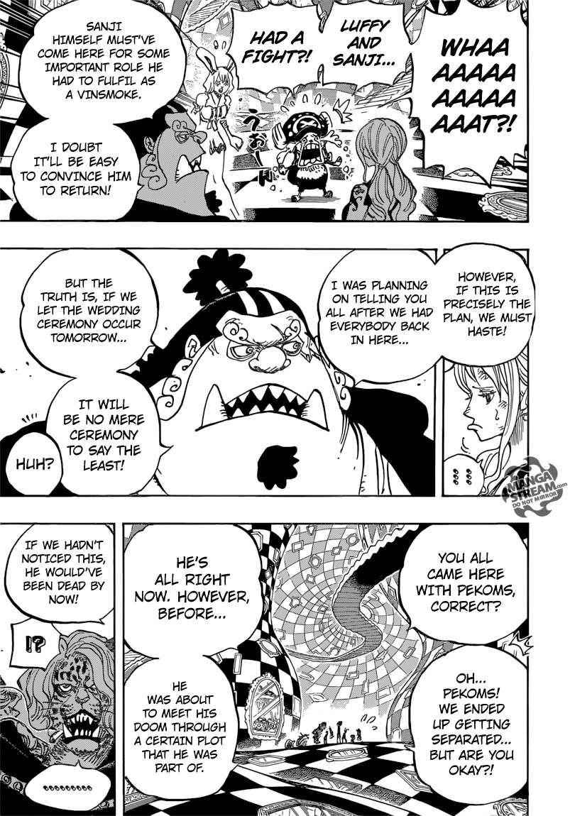 One Piece Chapter 856 - Page 3 in English