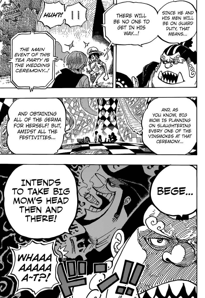 One Piece Chapter 857 - Page 13 in English