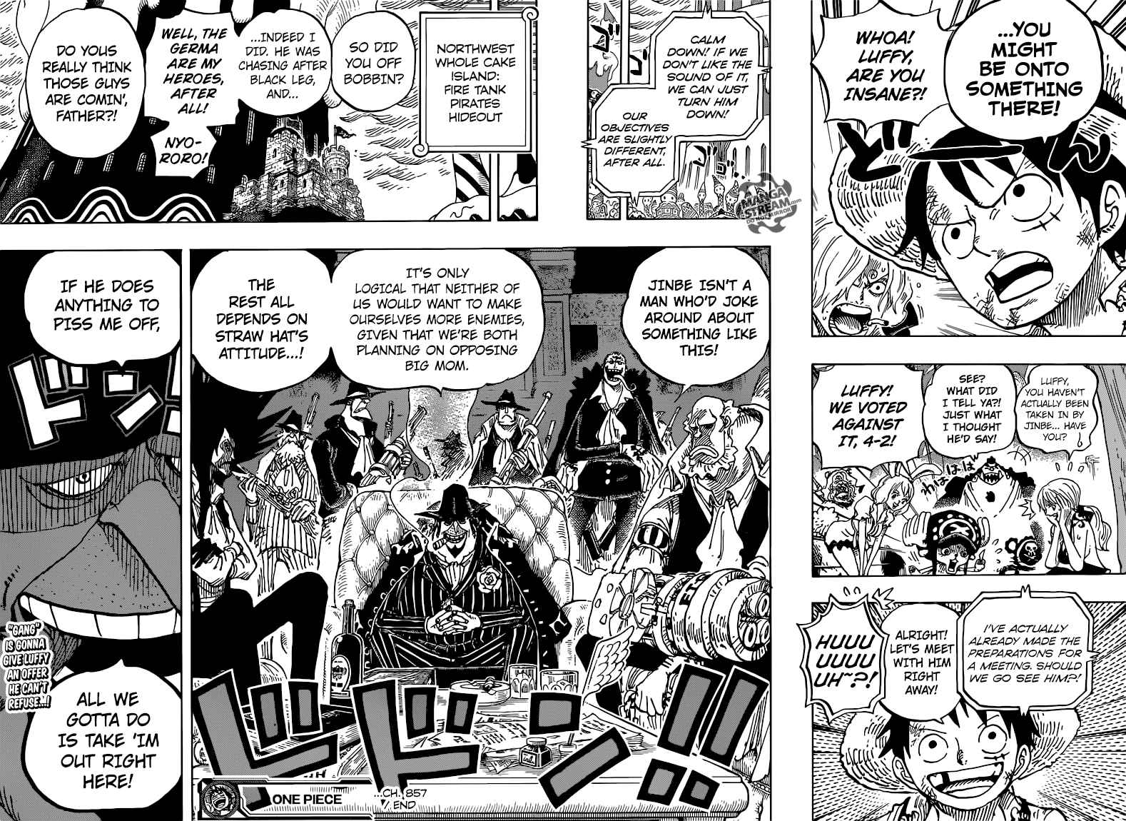 One Piece Chapter 857 - Page 16 in English