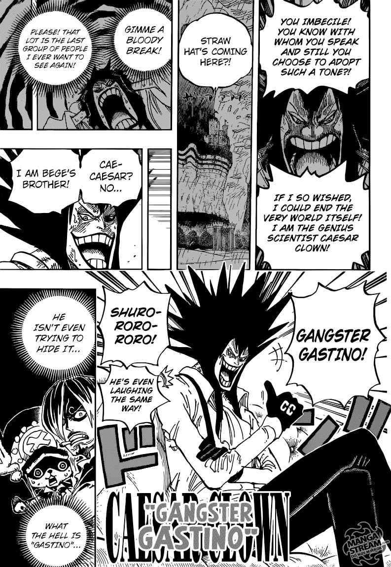One Piece Chapter 858 - Page 15 in English