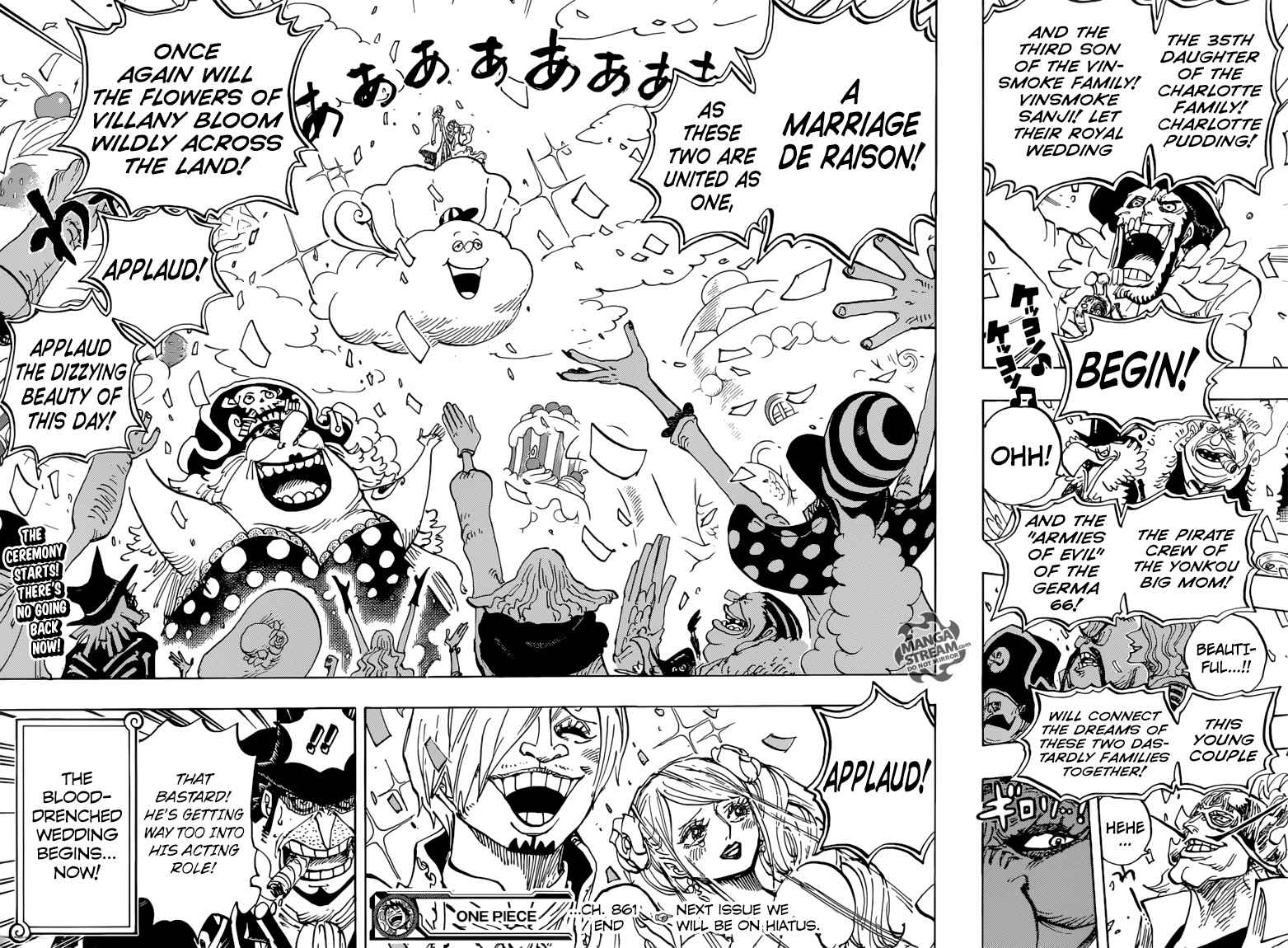One Piece Chapter 861 - Page 15 in English