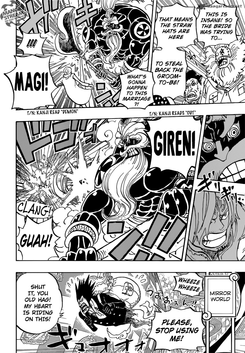 One Piece Chapter 864 - Page 8 in English