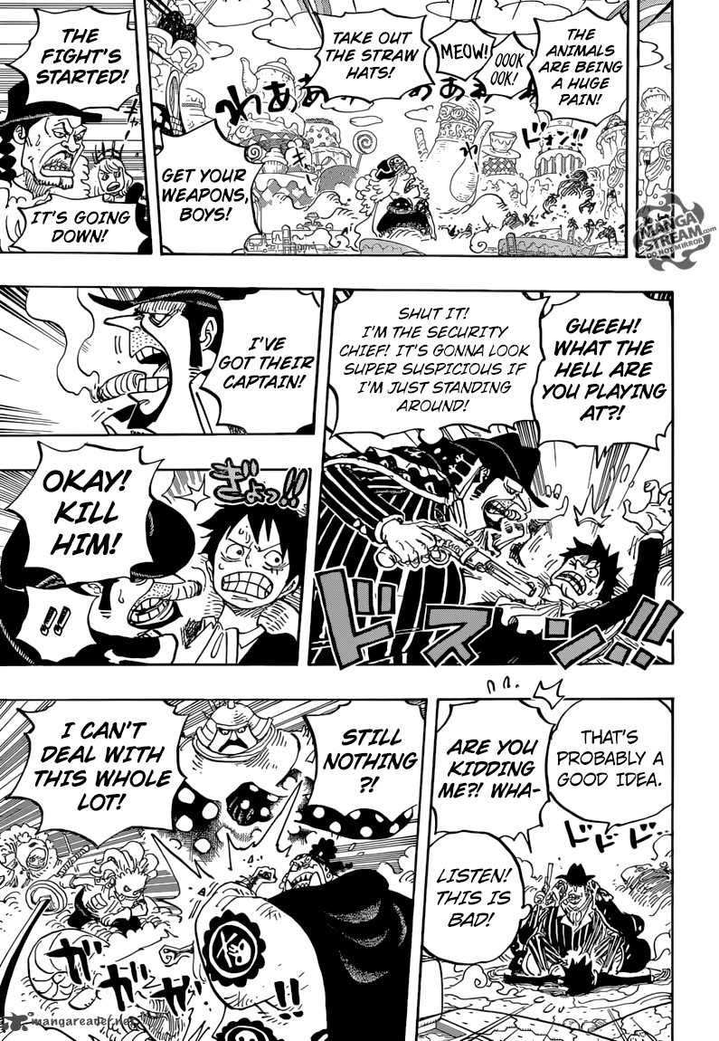 One Piece Chapter 864 - Page 9 in English