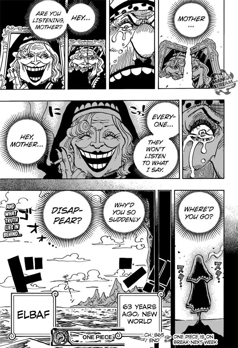 One Piece Chapter 865 - Page 16 in English