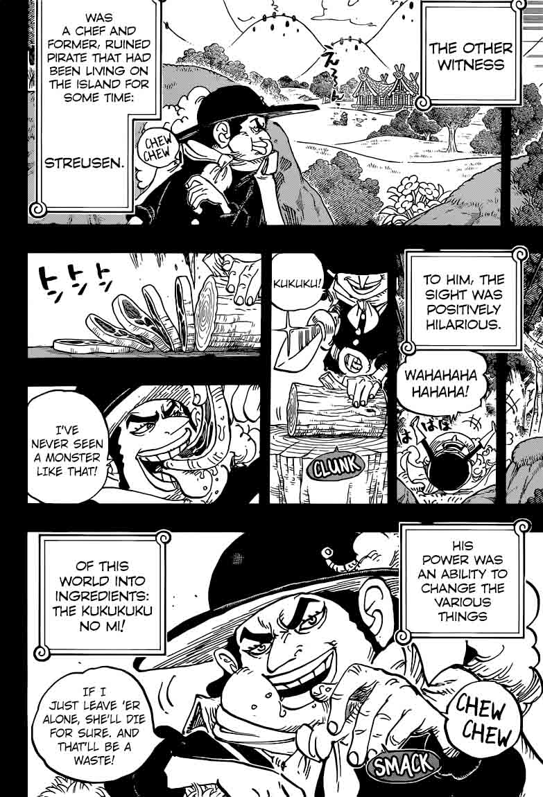 One Piece Chapter 868 - Page 4 in English