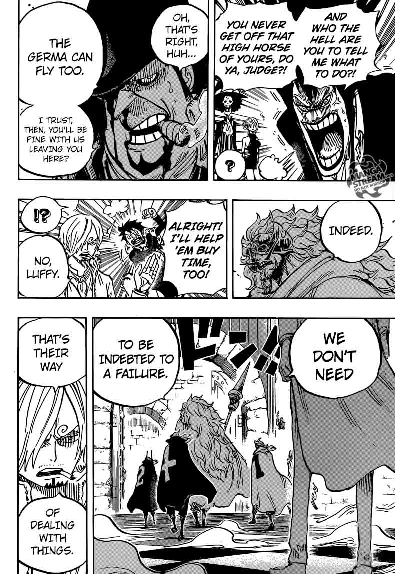 One Piece Chapter 870 - Page 12 in English