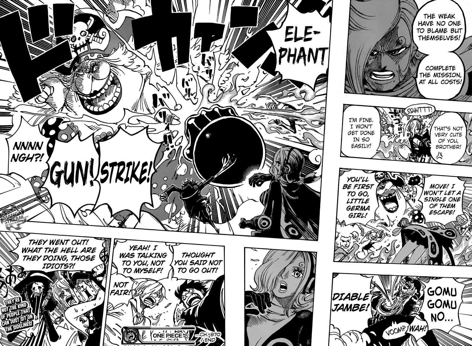 One Piece Chapter 870 - Page 16 in English